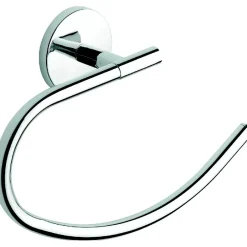 Porta asciugamani ad anello One Duo cromo