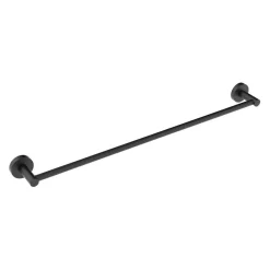 Porta asciugamani da parete Idrostile 650x50 mm Nero