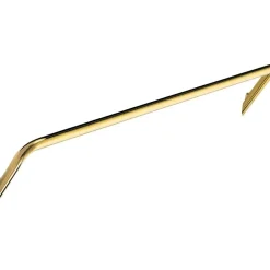 Porta asciugamani da parete Idrostile 616x113 mm Oro