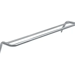 Porta asciugamani doppio da parete Idrostile 616x89 mm Cromo