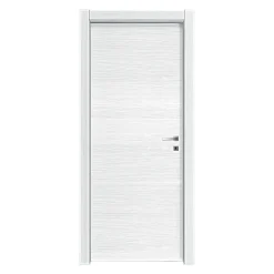 Porta battente Blanc bianco Matrix 210x80 cm