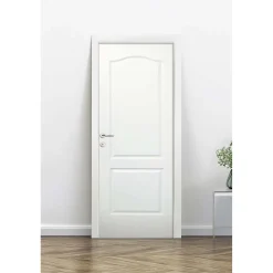 Porta battente destra Giulia bianco laccato 210x80 cm