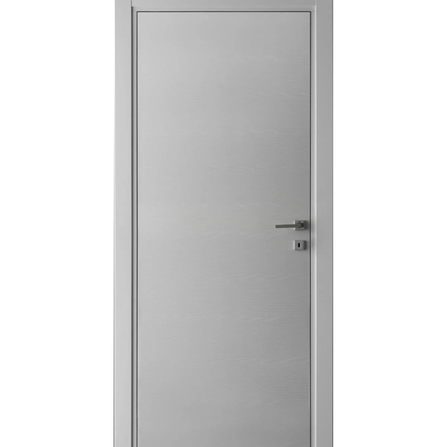 Porta battente reversibile Aspen bianco frassino 210x70 cm