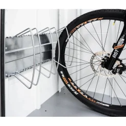 Portabici da muro HighBoard Biohort BikeHolder 3 posti