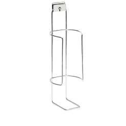 Porta carta igienica da terra Grip cromo