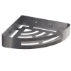 Portaoggetti doccia Nerva angolare acciaio inox aisi 304 gun metal