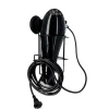 Porta phon Bestlock in metallo laccato nero