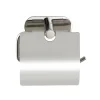 Porta rotolo in acciaio Wenko Orea Shine 12,5x14 cm