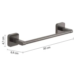 Portasalviette Tonga 30 cm gun metal