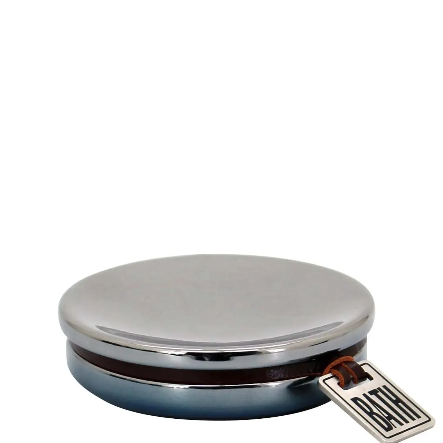 Portasapone in ceramica Stark cromo/blu