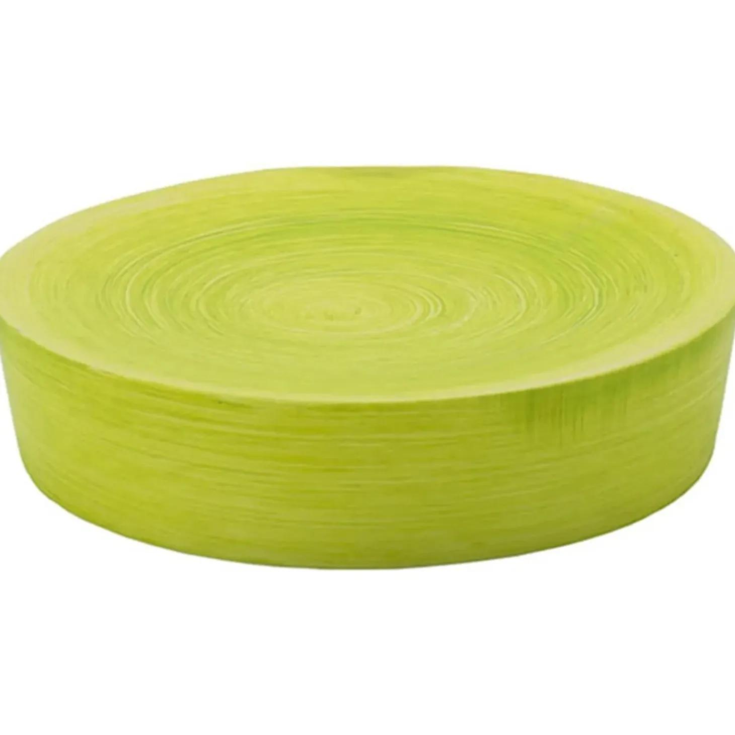 Portasapone bagno Sole in resina verde