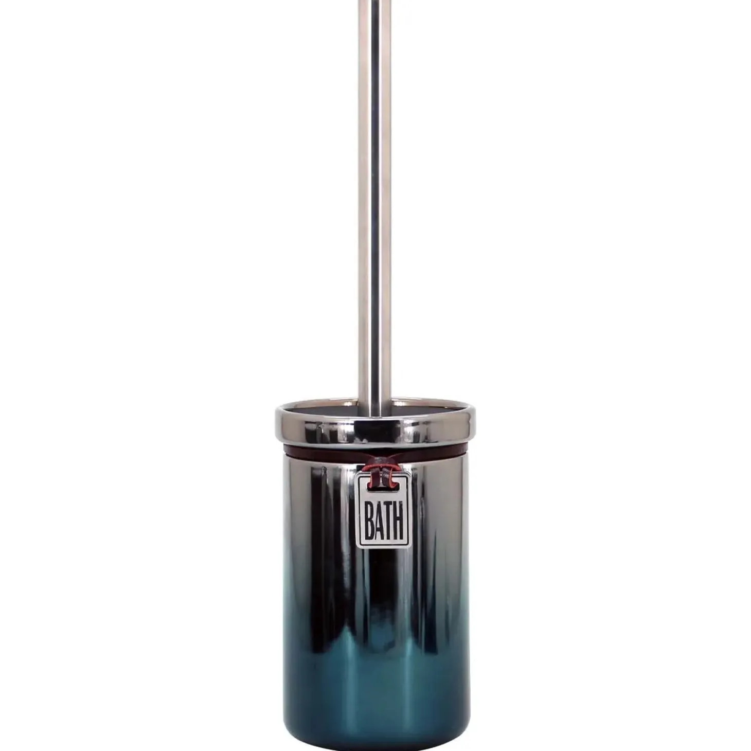 Portascopino in ceramica Stark cromo/blu