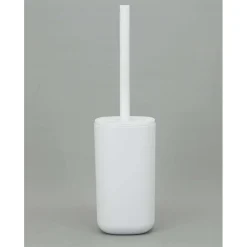 Portascopino in plastica Kubik bianca