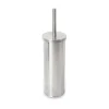 Portascopino bagno Blizz H 38 cm in acciaio inox spazzolato