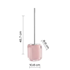 Portascopino bagno Chanelle H 45,7 cm rosa