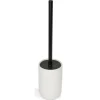 Portascopino bagno Chloe H 42 cm bianco