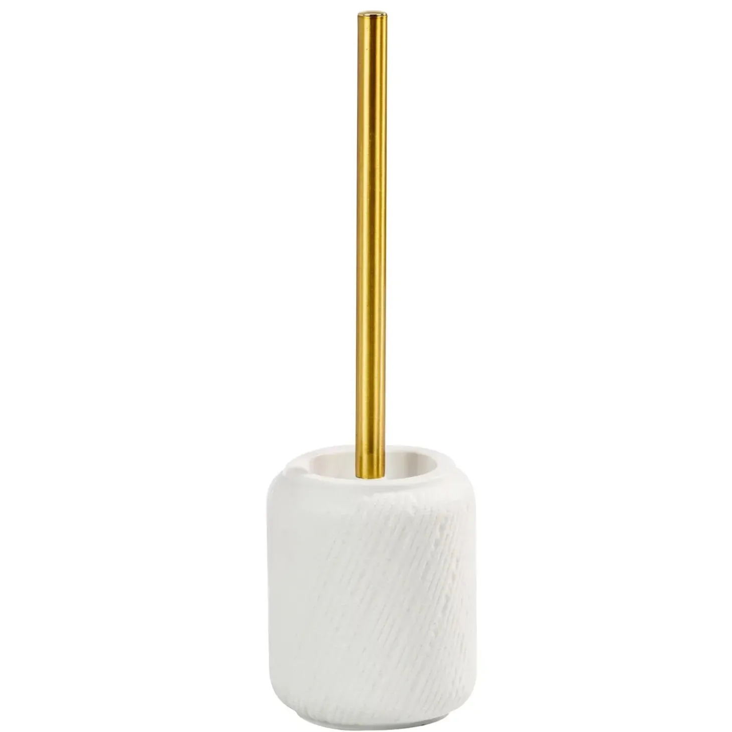 Portascopino bagno Filami H 40 cm bianco