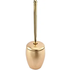 Portascopino bagno Gold H 35 cm oro