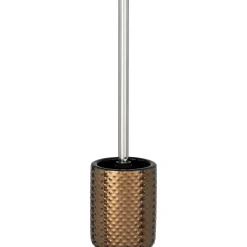 Portascopino bagno Keo H 39 cm rame