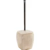 Portascopino bagno Madreperla H 40 cm bianco