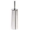 Portascopino bagno One Duo Cromo H 34 cm in acciaio inox