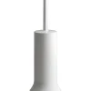 Portascopino bagno Peter H 41 cm bianco