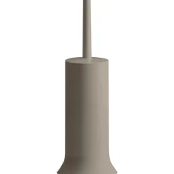 Portascopino bagno Peter H 41 cm tortora