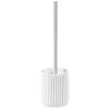 Portascopino bagno Plissè H 40 cm bianco