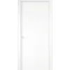 Porta scorrevole reversibile Badia bianca 210x80 cm