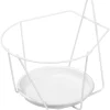 Portavaso da appendere bianco Ø 20 cm