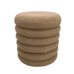Pouf marrone 38x38xH39 cm