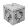 Pozzetto elettrico grigio 20x20 cm