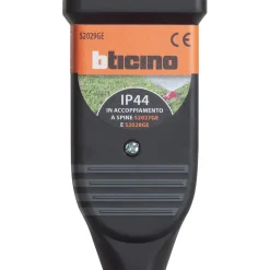 Presa 10/16A Bticino S2029GE IP44 Caucciu bimateria
