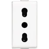Presa bipasso standard Italia BTicino Matix 2P+T 10/16 A 1 modulo bianco