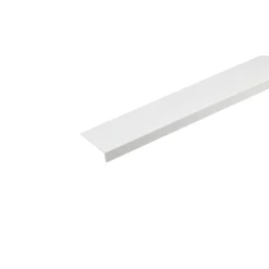 Profilo angolare a L 2,6 m 30x20 mm in pvc bianco opaco