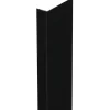 Profilo angolare a L 1 m 30x20x3 mm in pvc nero opaco