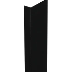 Profilo angolare a L 1 m 30x20x3 mm in pvc nero opaco