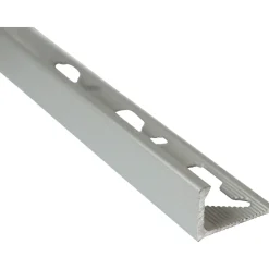 Profilo angolare Arcansas Alucer 1x1,9x100 cm argento