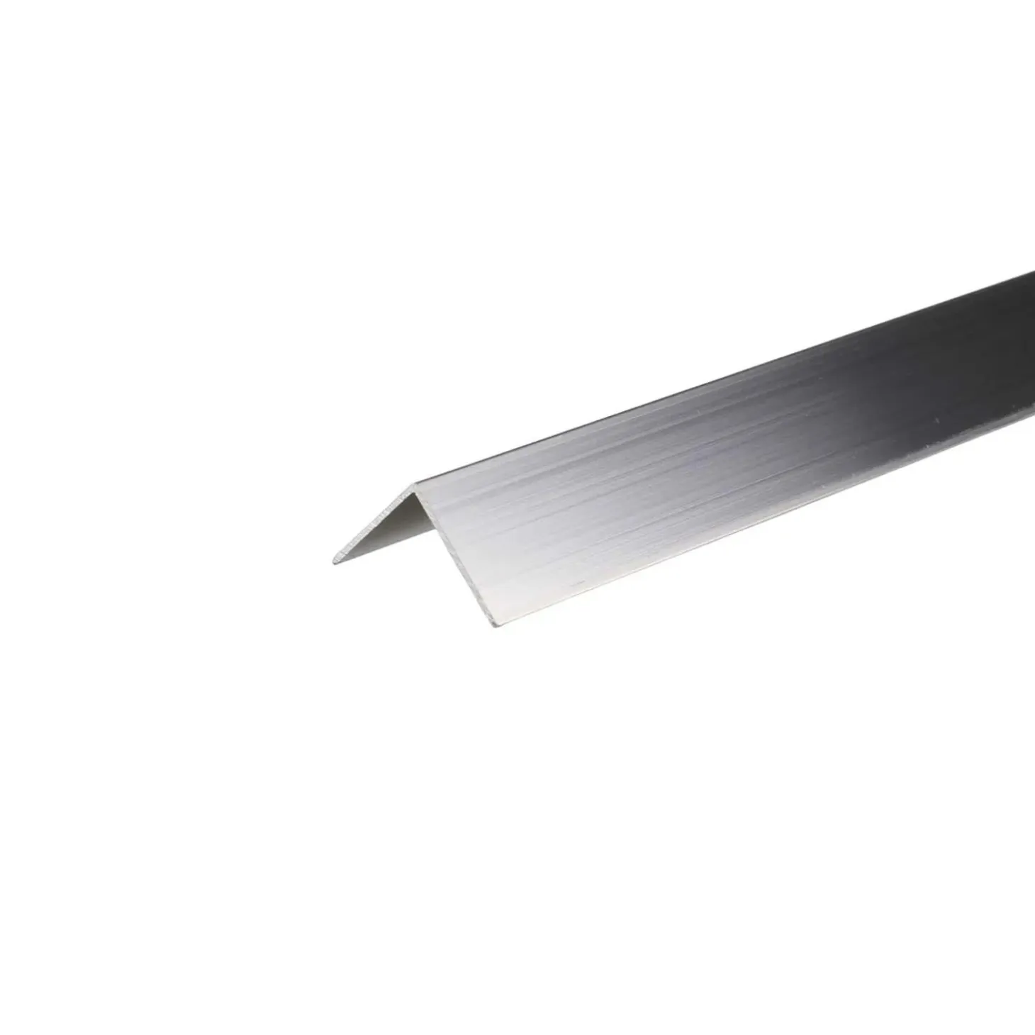 Profilo angolare 2 m 15x15 mm alluminio naturale