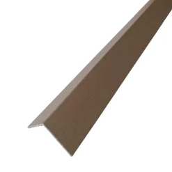 Profilo angolare 2,6 m 10x10 mm alluminio ruggine