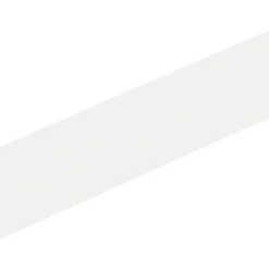 Profilo angolare 2,6 m 10x10 mm in pvc bianco opaco