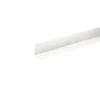 Profilo angolare 2,6 m 40x40 mm in pvc bianco opaco