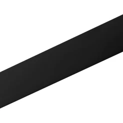 Profilo a U 1 m 18x10 mm in pvc nero opaco