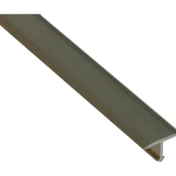 Profilo coprigiunto a T tonalità rame anodizzato spazzolato 9 mm x 0,9 m