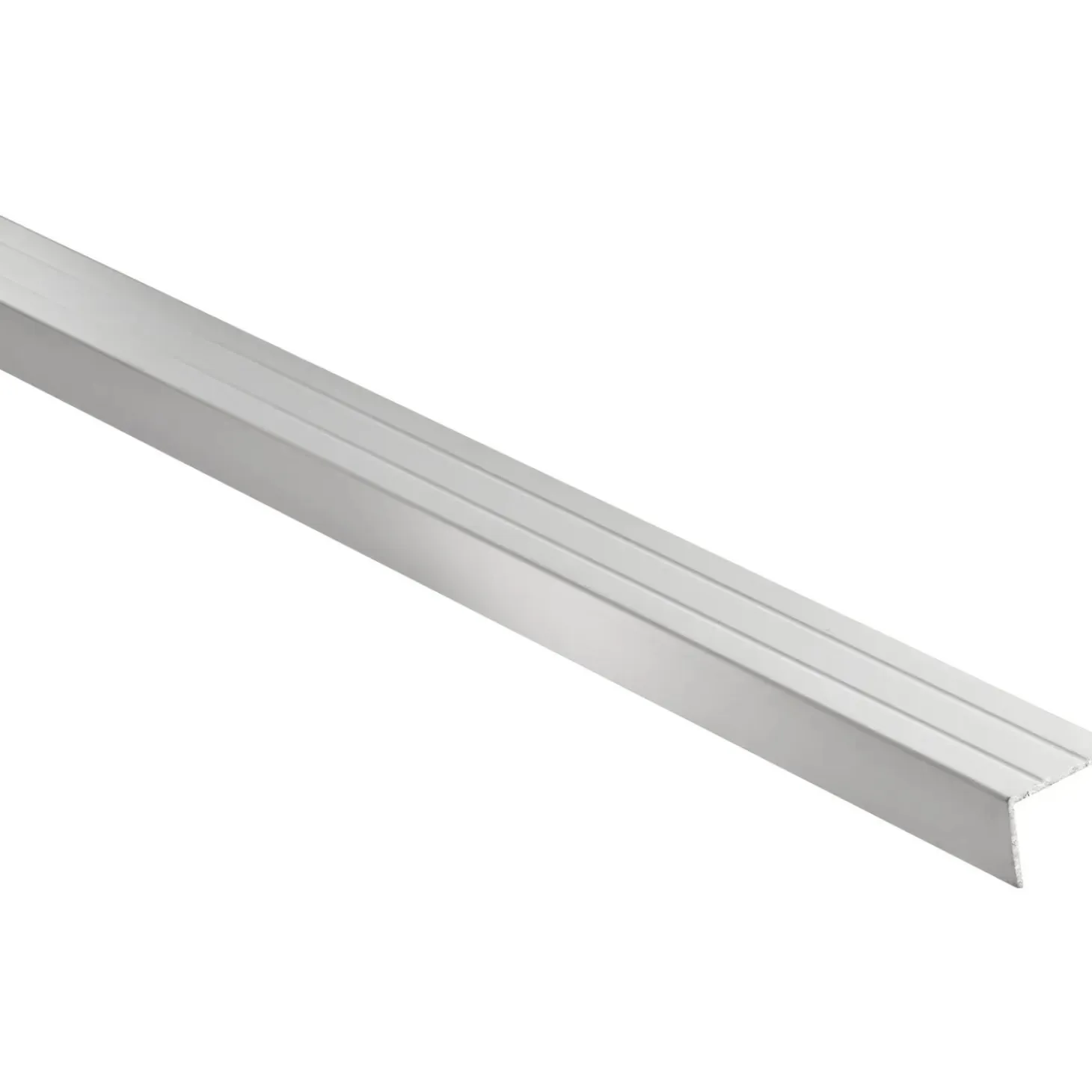 Profilo coprigradino in alluminio anodizzato 20 mm x 0,9 m
