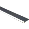 Profilo coprisoglia per pavimento in acciaio inox lucidato 38 mm x 0,9 mm