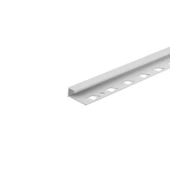 Profilo per rivestimento mattonelle Bianco pietra 10 mm