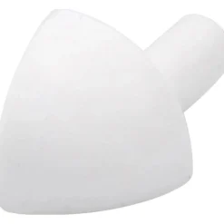 Profilo terminale a quarto di tondo angolo esterno PVC bianco opaco 10 mm