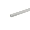 Profilo tubo quadro 2 m 10x10 mm alluminio argento
