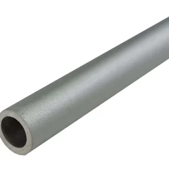 Profilo tubo tondo 2 m x Ø 6 mm alluminio argento
